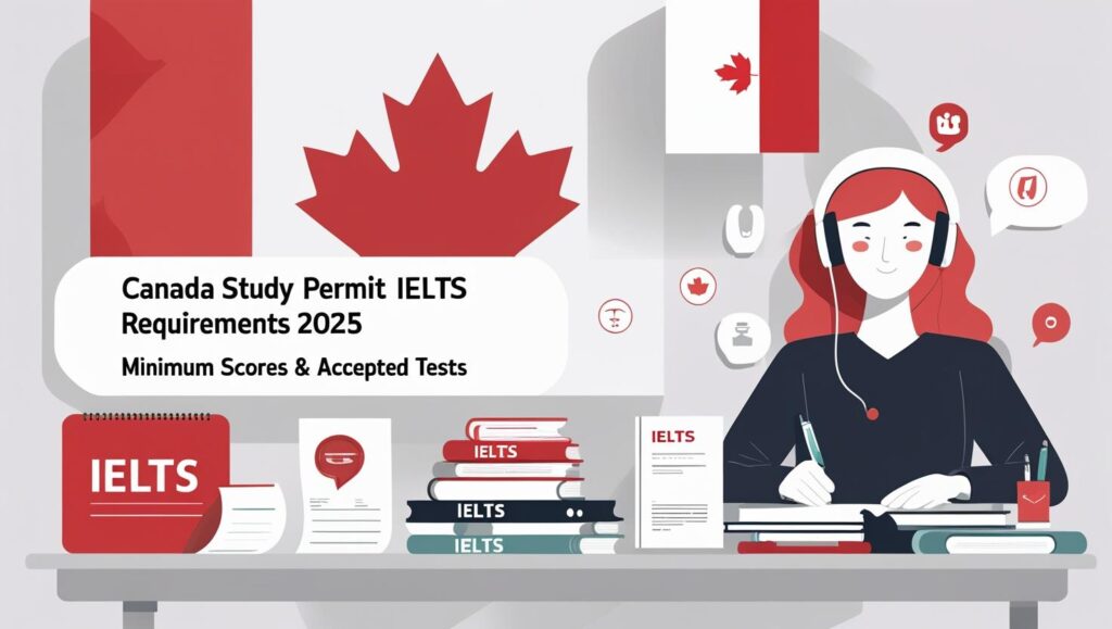 Canada Study Permit IELTS Requirements 2025